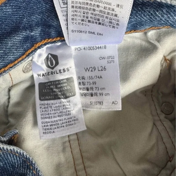 Distressed Blue Jeans - Picture 3 of 3